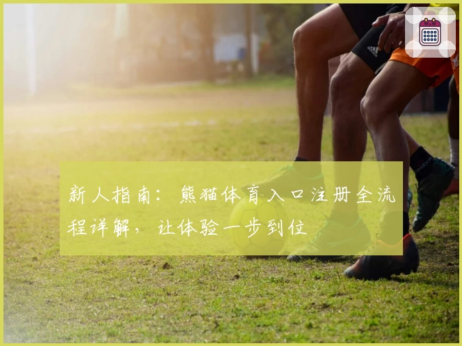 新人指南：熊猫体育入口注册全流程详解，让体验一步到位